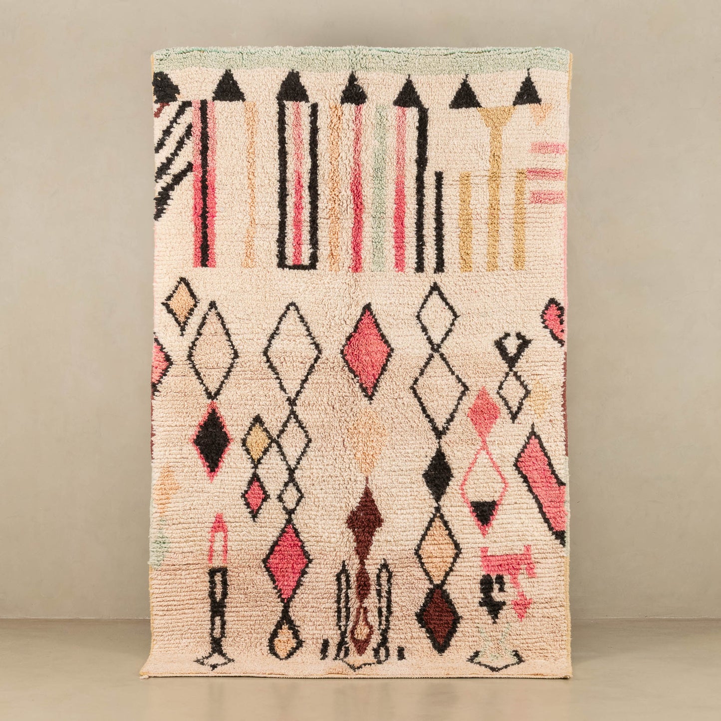 Hayna - vintage boujad rug - Wavlynn