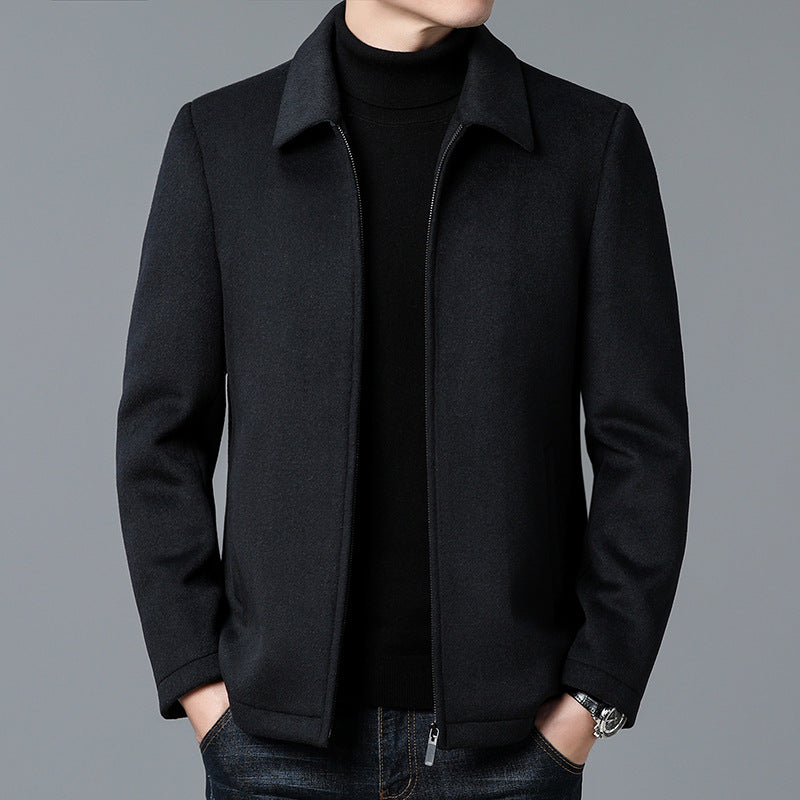 Wavlynn mens tailored fit luxury jacket Nordisk Flair soft fabric smart casual zipper closure