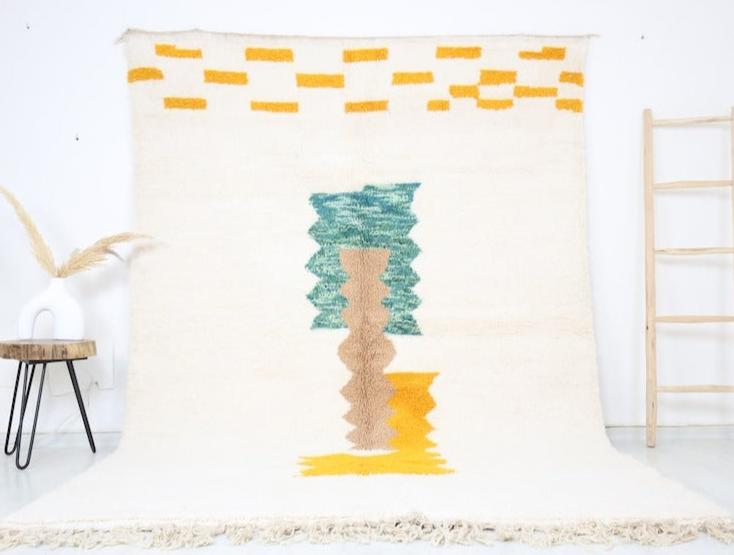 Takama Beni Ourain Rug 6'5" x 9'5" - Wavlynn