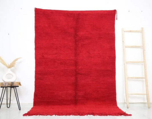 Tagwerramt Beni Ourain Rug 5'0" x 7'9" - Wavlynn