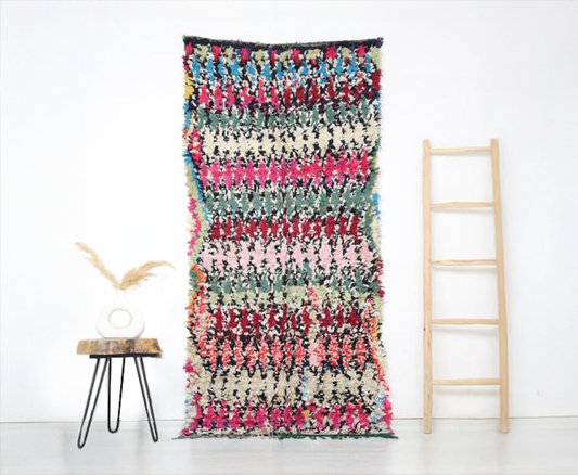 Safiyya Moroccan Rug 3'3" x 7'0" - Wavlynn