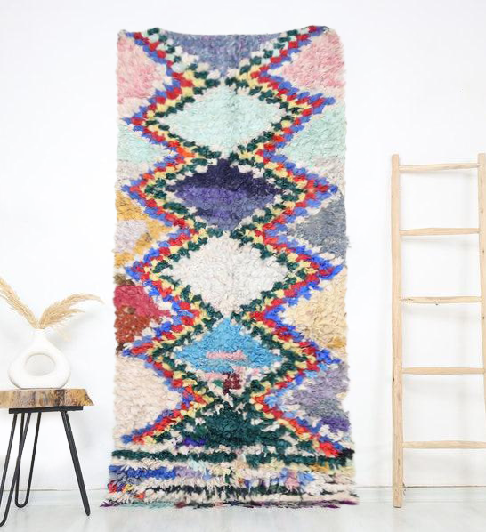 Tantalwit Moroccan Rug 3'3" x 6'9" - Wavlynn