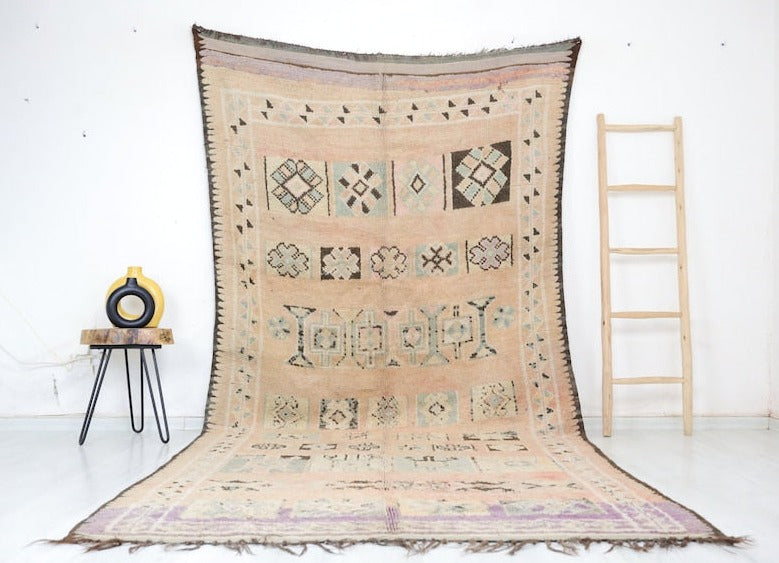 Mamma Vintage Moroccan Rug 5'6" x 11'6" - Wavlynn