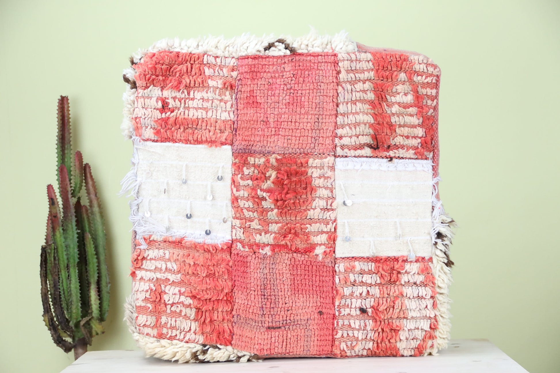 Kenza Moroccan Pouf - Wavlynn