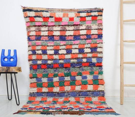 Adza Moroccan Rug 3'4" x 6'0" - Wavlynn