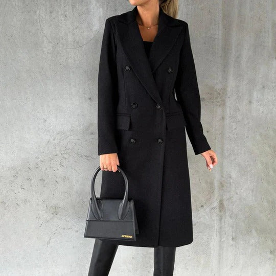 Women's insulated winter coat warm everyday full-length coverage cold weather essential