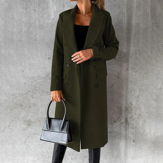 Women's insulated winter coat warm everyday full-length coverage cold weather essential