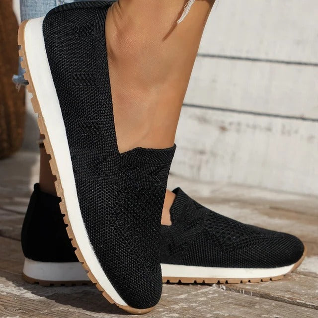 Slip-on walking shoes