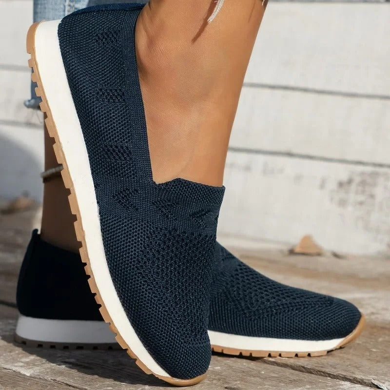 Slip-on walking shoes