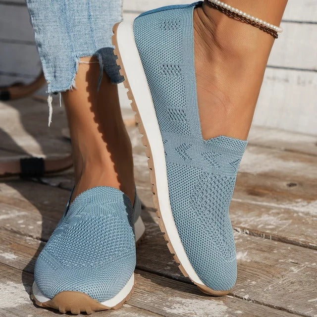 Slip-on walking shoes