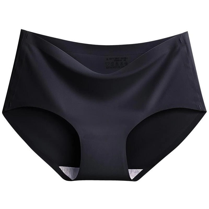 Seamless brief set multicolor 5-piece no-show underwear with smooth seam-free profile