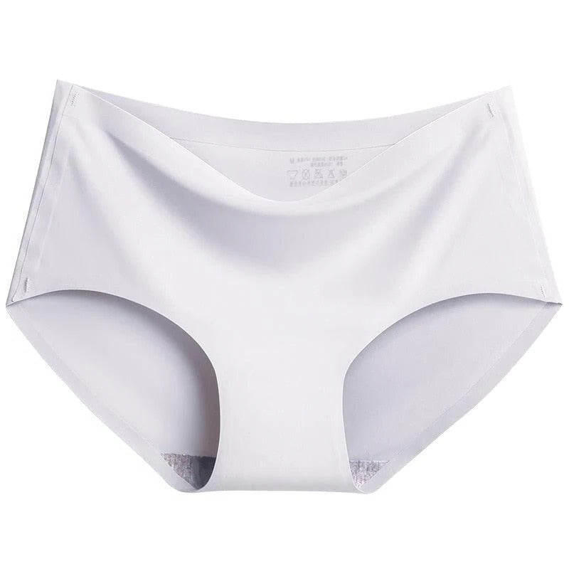 Seamless brief set five-piece multicolor no-show underwear with smooth seam-free profile