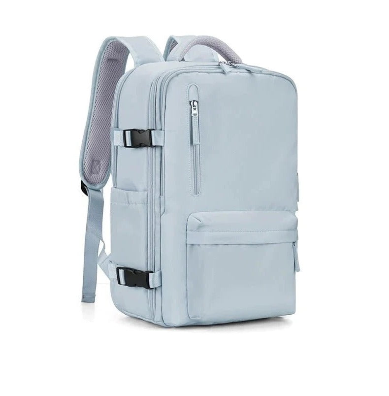Haven waterproof backpack large storage capacity padded straps all-weather work travel bag