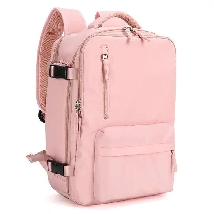 Haven waterproof backpack large structured design with padded straps for work travel all-weather protection