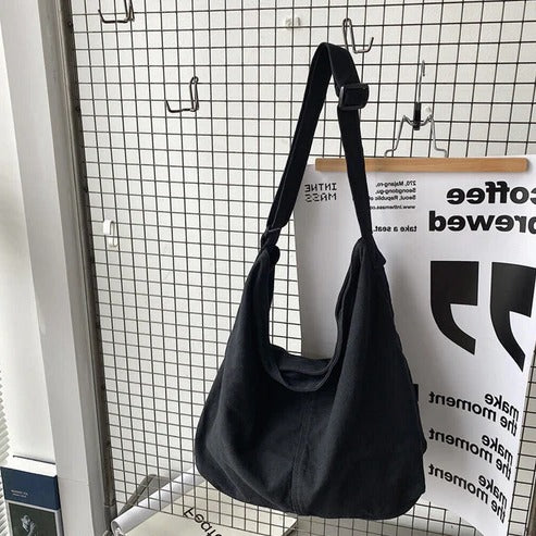 Wavlynn oversized women's shoulder bag in minimalist style with wide cushioned straps for daily use