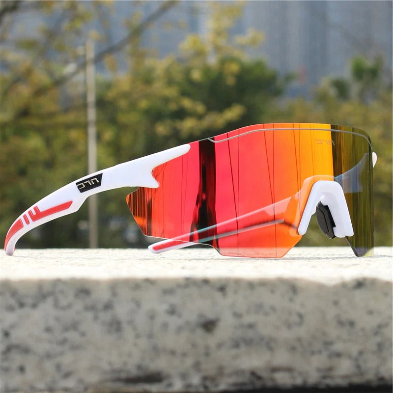 Wavlynn polarized sports sunglasses lightweight wrap-around frame UV protection for cycling and running