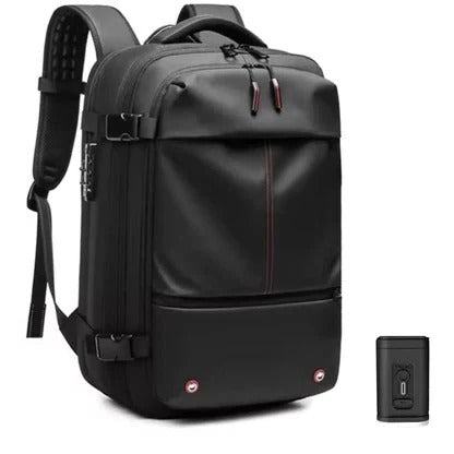 Wavlynn structured travel rucksack with integrated supportive system, sleek design for commuters