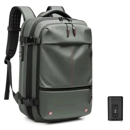 Wavlynn structured travel rucksack with integrated supportive system, expandable capacity, premium design