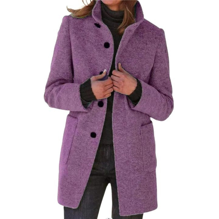 Women's slim-fit everyday jacket refined tailored cut for commute casual outdoor walks versatile style
