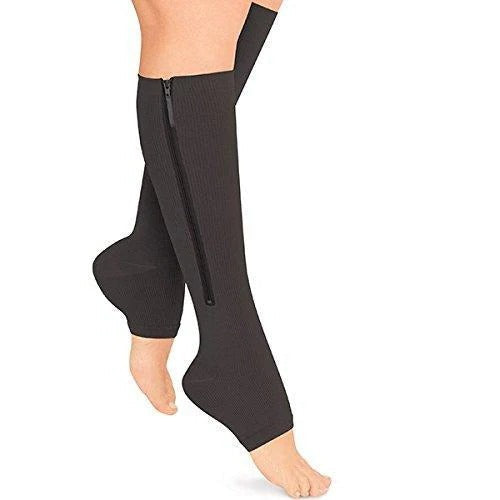 Wavlynn zipper supportive socks 20-30 mmHg firm support graduated travel all-day comfort