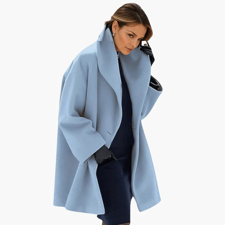 Women's tailored transitional jacket versatile layering piece with streamlined silhouette for cool weather