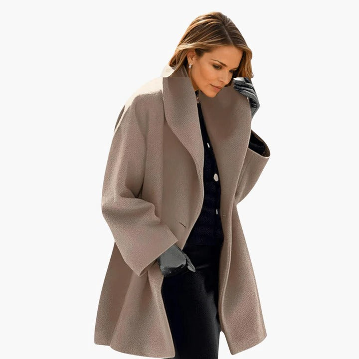 Women's tailored transitional jacket versatile layering piece with streamlined silhouette for cool weather