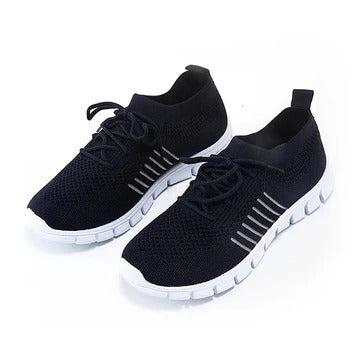 Women's white everyday sneakers with cushioned comfort sole and versatile low-top modern silhouette