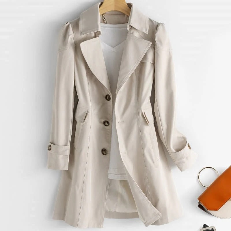 Women’s Classic Trench Coat – Wavlynn