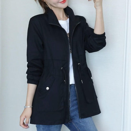 Wavlynn lightweight zip jacket versatile weather-ready outer layer for all-day comfort