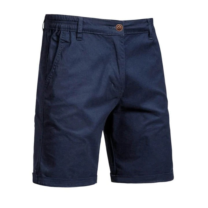 Men's lightweight breathable casual shorts relaxed fit elastic waistband comfortable daily wear