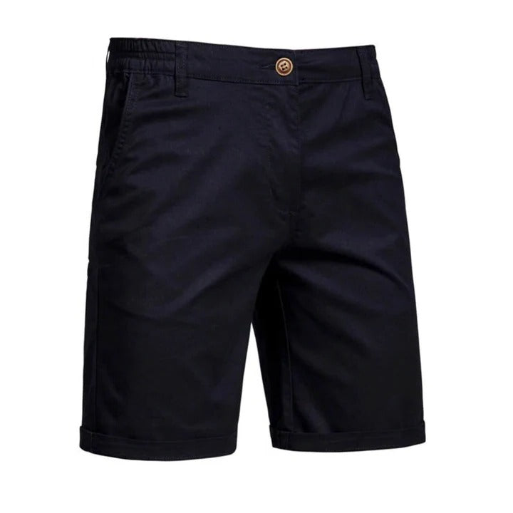 Men's lightweight breathable casual shorts relaxed fit elastic waistband for daily wear
