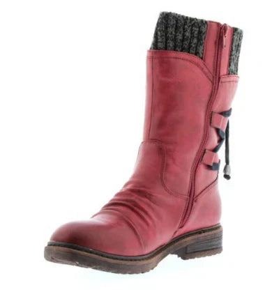 Julia™ classic ankle boots in neutral tones, cushioned insole slip-on style with clean polished silhouette