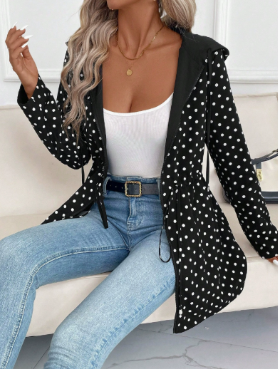 Reversible wool coat neutral beige and bold leopard print double-sided chic outerwear