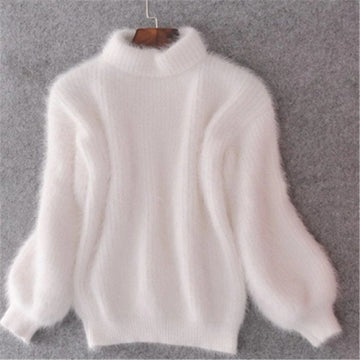 Women's solid color knitted sweater relaxed loose fit lightweight breathable everyday cozy style