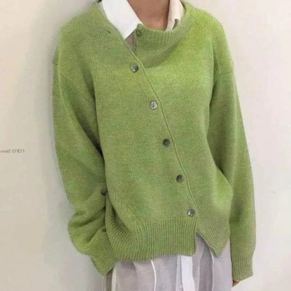 Women wrap jacket asymmetric button closure structured silhouette mid-weight transitional layer
