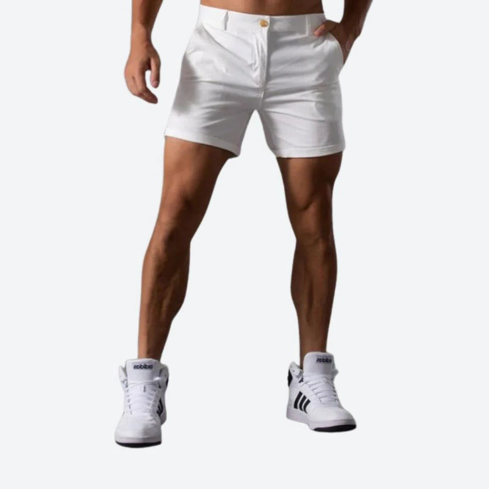 Men's lightweight summer shorts relaxed straight fit breathable quick-dry fabric for travel outdoor