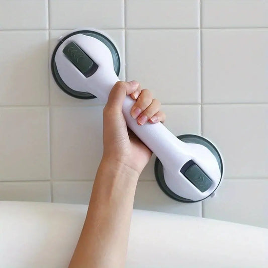 Suction Cup Grab Bar with Ergonomic Grip - Wavlynn