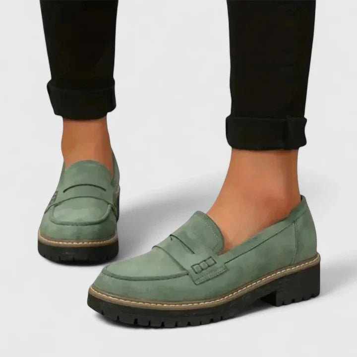 Journey™ orthopedic loafers slip-on style with cushioned contoured footbed for all-day support