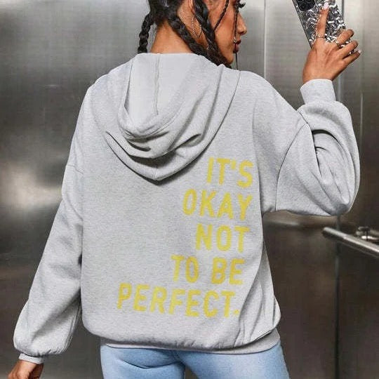 Wavlynn women's oversized hoodie cotton blend casual long sleeve with bold back graphic print