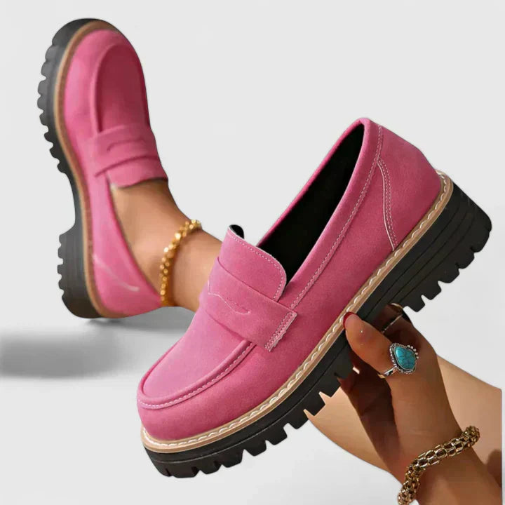Journey™ orthopedic loafers for women, structured slip-on design with cushioned contoured footbed