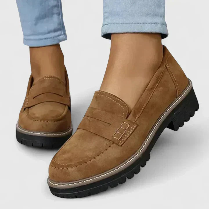 Journey™ orthopedic loafers for women slip-on style with cushioned contoured footbed arch support