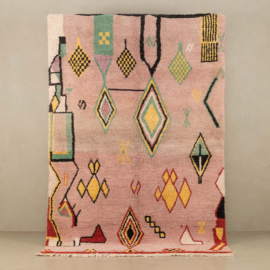 Islam - vintage boujad rug - Wavlynn