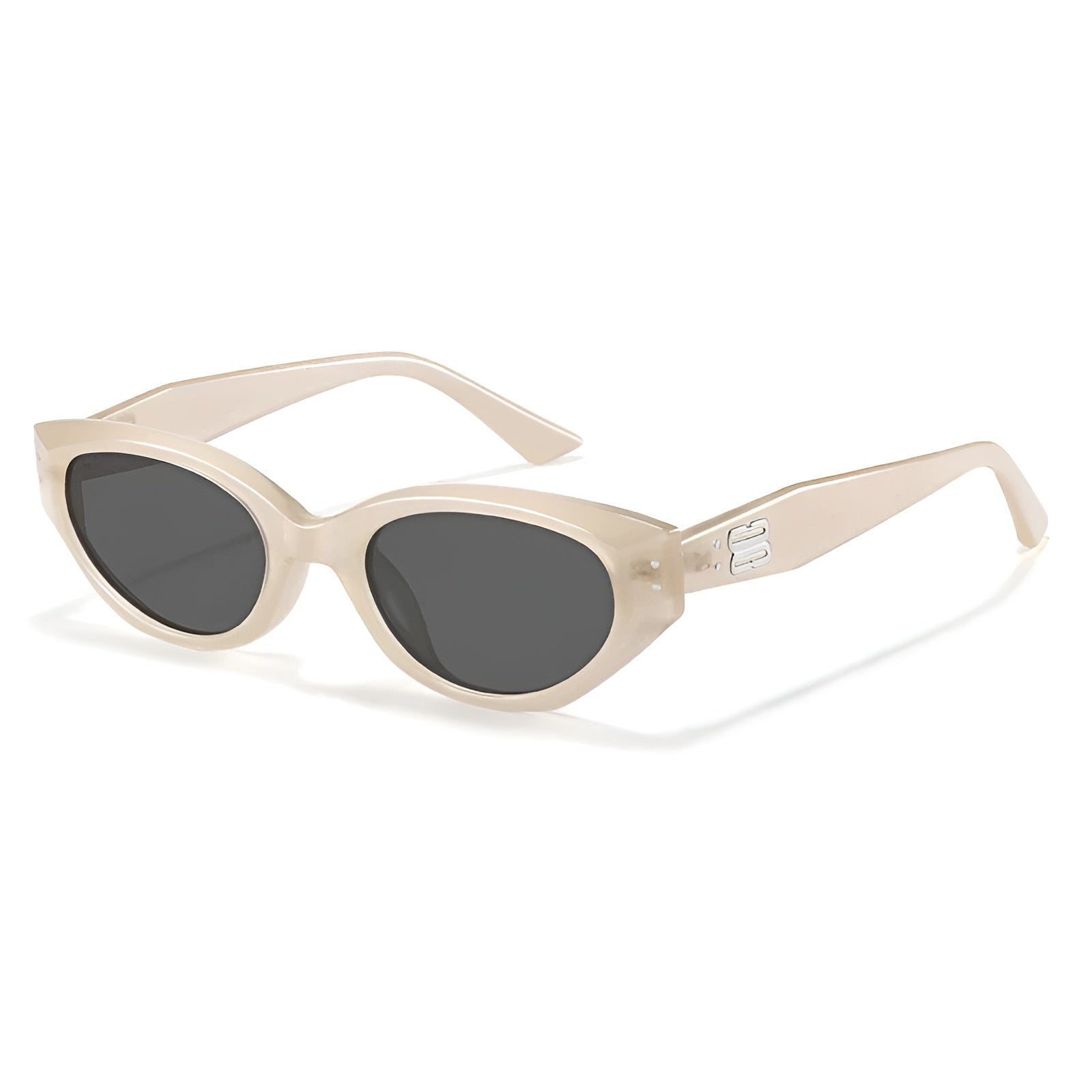 Rome polarizing cat-eye sunglasses sleek polished finish triacetate lenses UV400 chic couture style