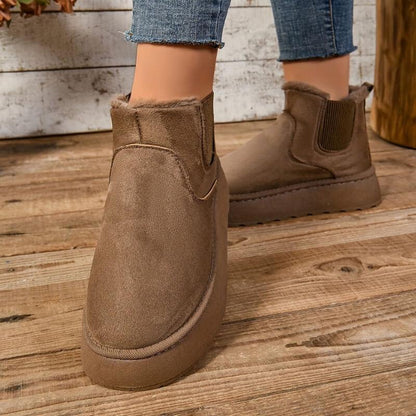 PlushStep women's warm winter boots cozy plush lining stylish waterproof design