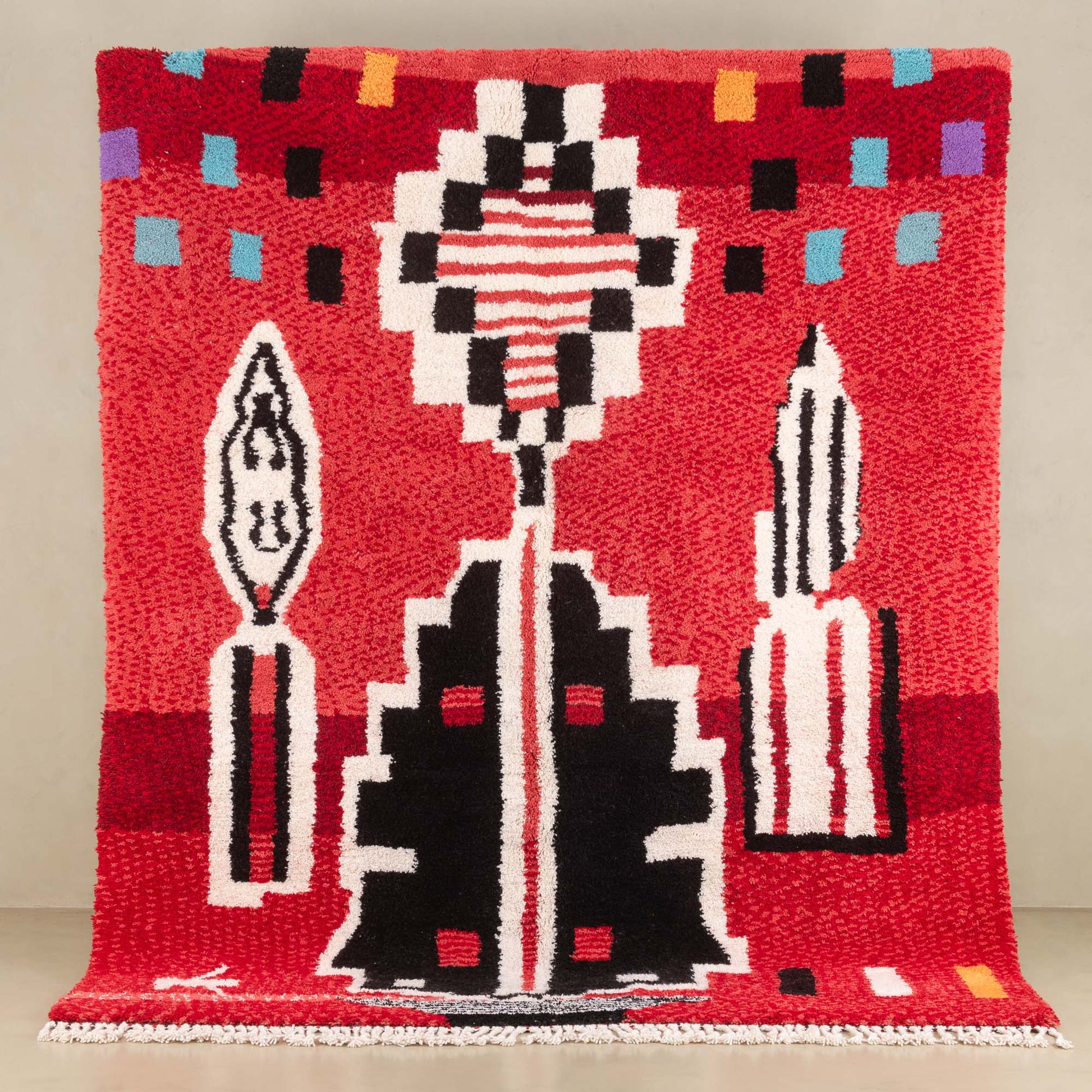 karaz - Beni ourain rug - Wavlynn