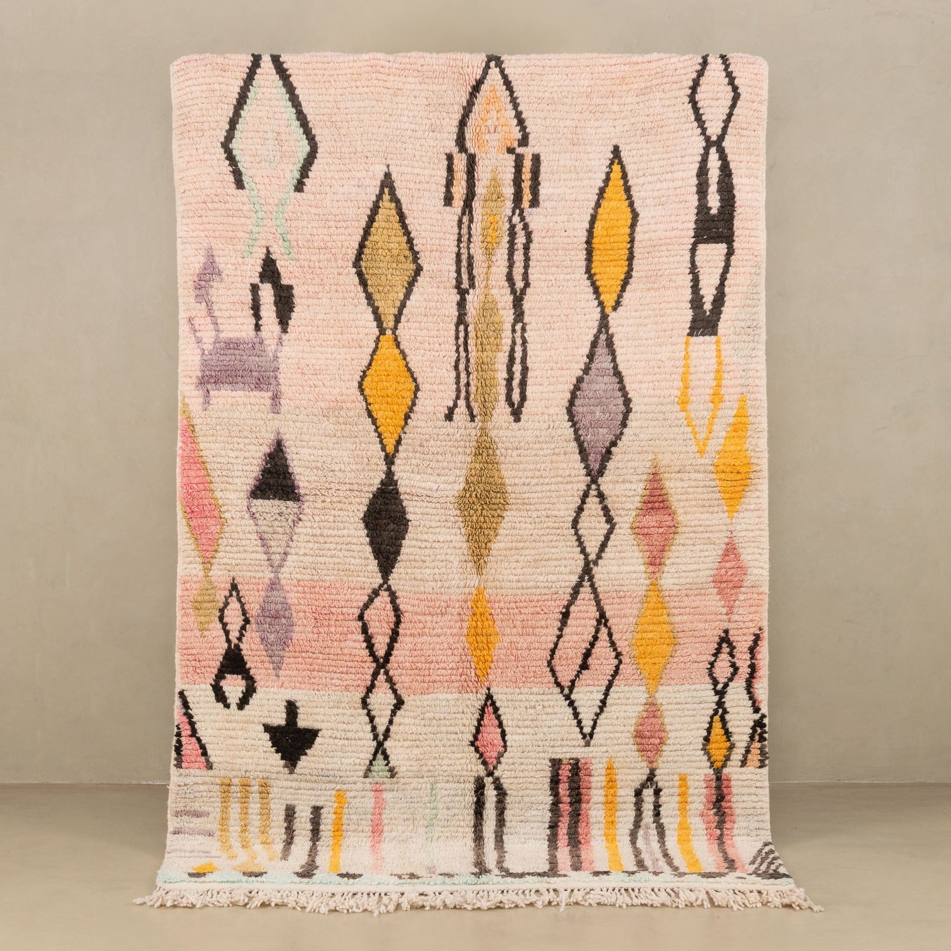 Kathir - vintage boujad rug - Wavlynn