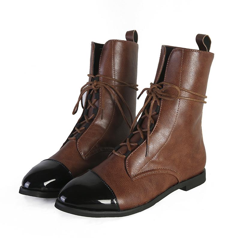 Women's elegant lace-up boots sleek silhouette adjustable lacing timeless versatile style