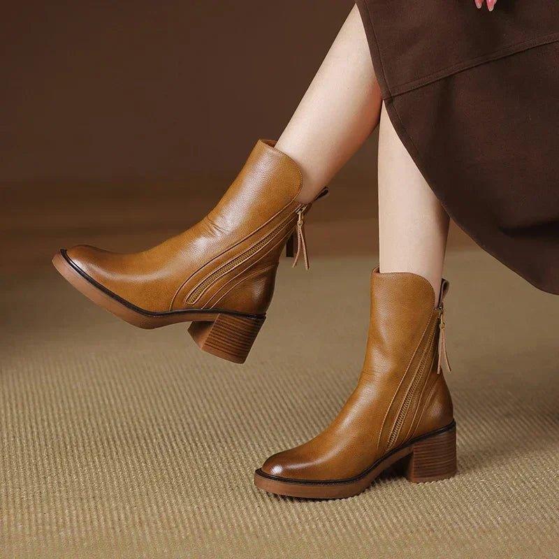 Black Onyx premium elegant boots sleek modern silhouette timeless style all-day comfort