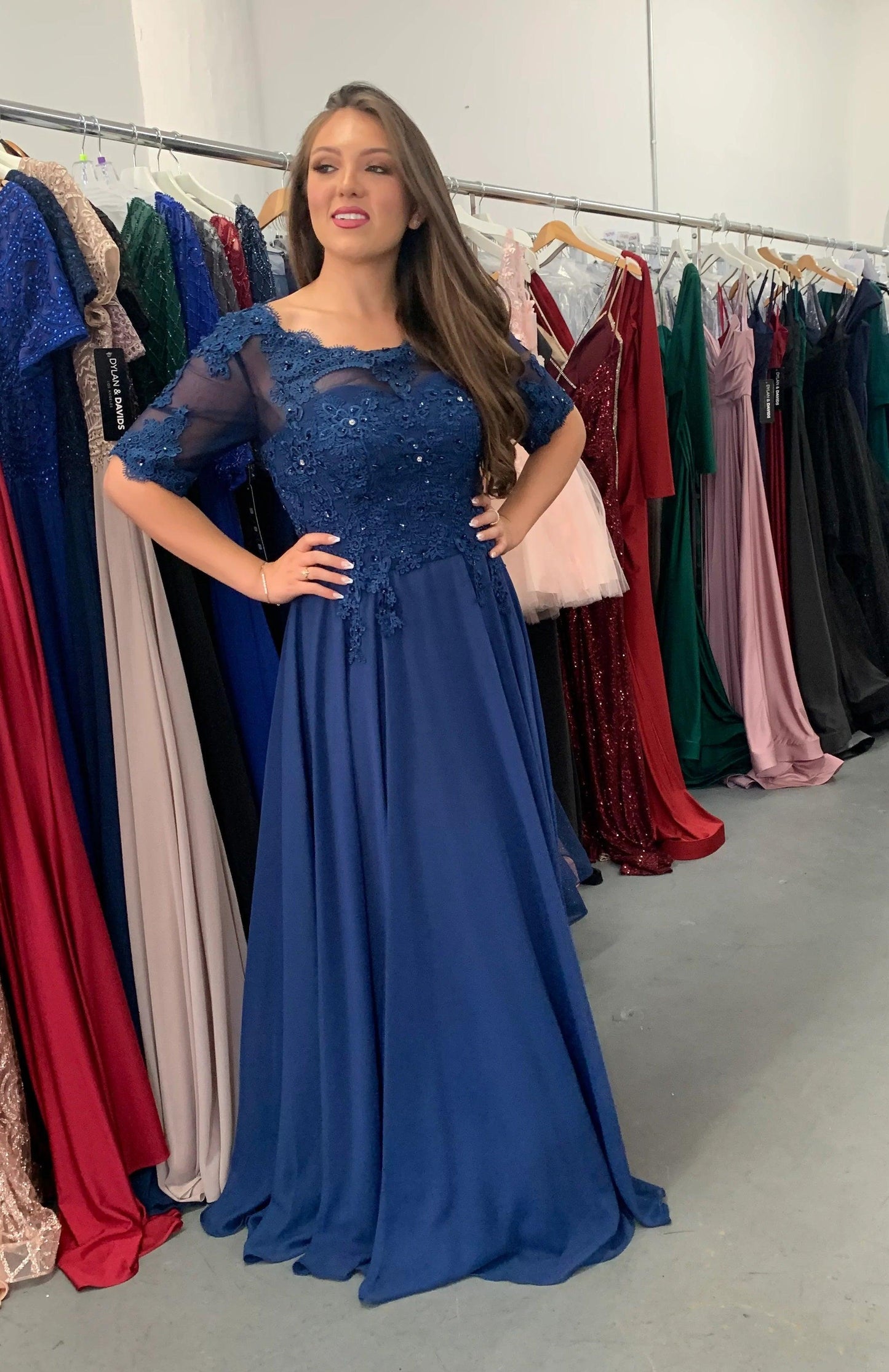 Long Formal Mother of the Bride Dress Sale - Wavlynn