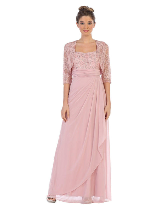 Eva Fashion 3094 Dusty Rose XL Sale - Wavlynn
